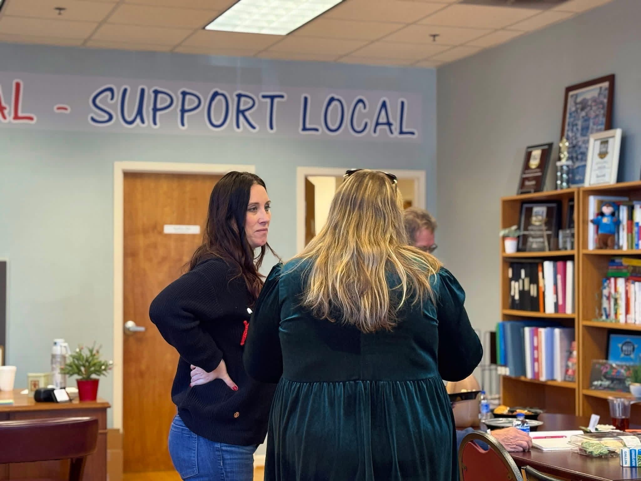 CVABC members supporting a local business
